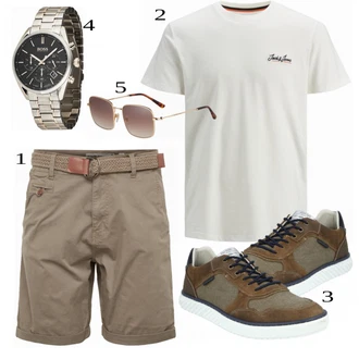 outfit mit Zelena Superga Bullboxer "Priložnostna oblačila"