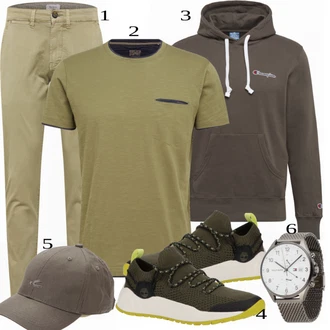 outfit mit Modra Superga Timberland "Priložnostna oblačila"