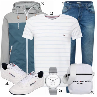 outfit mit Siva Superga Reebok Classic "Priložnostna oblačila"