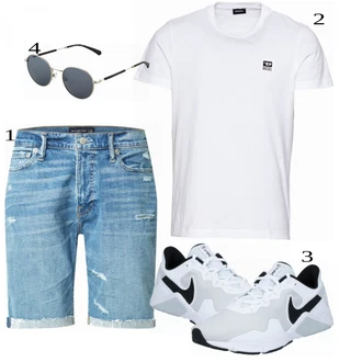 outfit mit Siva Superga Nike "Priložnostna oblačila"