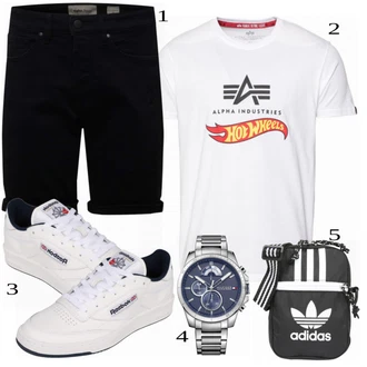 outfit mit Siva Superga Reebok Classic "Priložnostna oblačila"