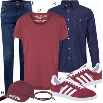 outfit mit Bela Superga Adidas Originals "Priložnostna oblačila"
