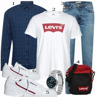 outfit mit Modra Srajca "Priložnostna oblačila"