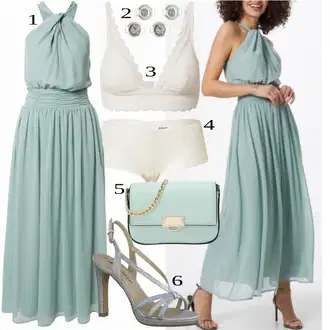 outfit mit Siva Obleka Vila "Tvoja elegantna oblačila"