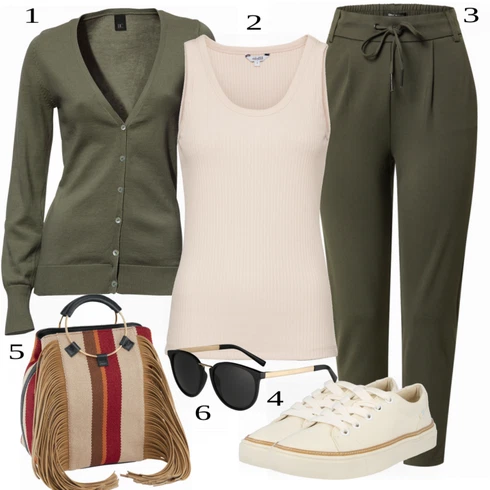 Kombinace Tmavě Zelená/Zelená/Khaki Dlouhá Kalhoty/Navlékací Kalhoty/Úzká Kalhoty/Sportovní kalhoty/Tréninková Kalhoty/Ležérní Kalhoty/Žerzejová Kalhoty/Jogger Kalhoty/Teplák Only
