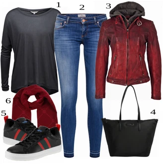 outfit "Stilna kombinacija za prosti čas"