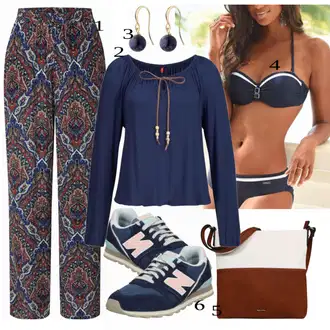 Outfit s Bílá Top & košilka/Dlouhé Šaty/Dlouhé Kardigany/Dlouhá tylová Sukně/Dlouhý Zimní Kabát S.Oliver "Stylová letní nálada"