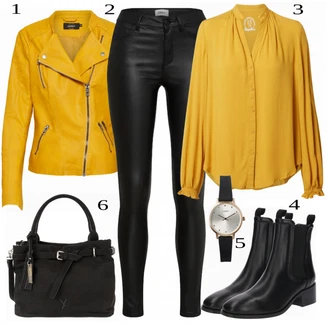 Outfit s Bílá Náramkové hodinky Pilgrim "Příležitostný Business Look"
