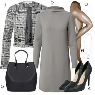 Outfity pro práci s Punčocháče Falke "Příležitostný oděv do práce"