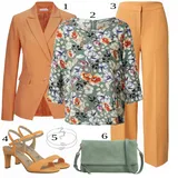 Rjava Tamaris Visoke petke outfiti za dame image