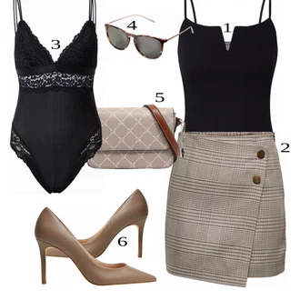 outfit mit Črna Telesu HUNKEMÖLLER "Tvoj cool outfit"