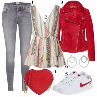 Outfit s Overall "Jarní stylový Outfit"