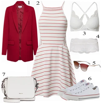 Outfit s Šedá Teniska Converse "Jarní stylový Outfit"