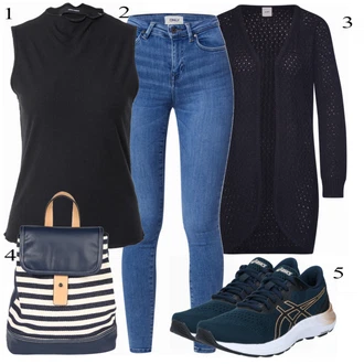 outfit mit Črna Jopica Ichi "Modna oblačila za pomlad"