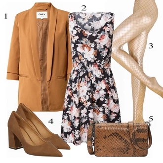 outfit mit Rjava Čevlj Call it Spring "Tvoj cool outfit"