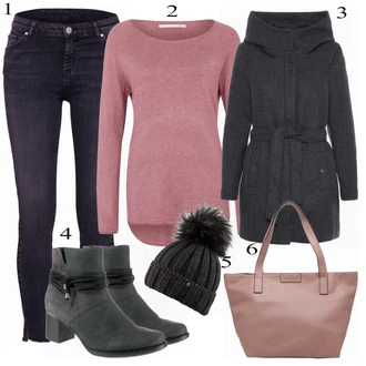 Outfit s Černá Čepice Chillouts "Stylový"