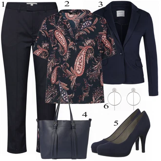 Outfit s Bota Na Podpatku Tamaris "Stylový"