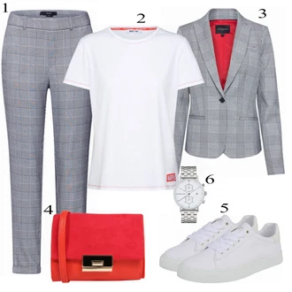 Outfit s Náramkové hodinky Kapten & Son "Stylový"