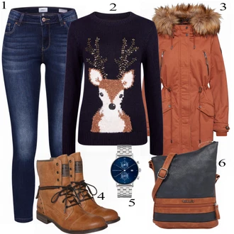 Outfity pro dešťové počasí "Stylový Vzhled"