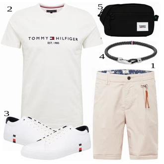 outfit mit Bela Superga Tommy Hilfiger "Priložnostna oblačila"