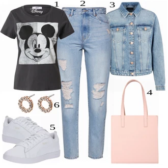 Ležérní outfity s Světle modrá/Modrá Džíny s Rozparkem/Džíny s Dírou/Girlfriend Džíny/Mom Jean/Vintage džíny/Dad Džíny/Kožené bundy/Zužující se Džíny/Boyfriend Džínové kalhoty Dr. Denim "Super pro volný čas"