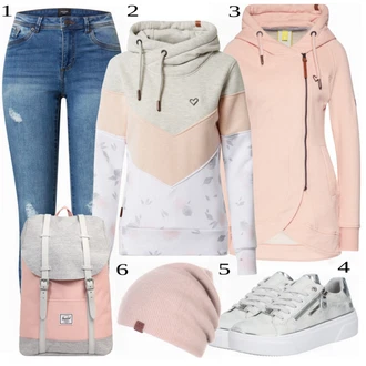 Outfit s Šedá Teniska Dockers by Gerli "Super pro volný čas"