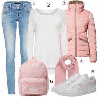 Dlouhé Outfit s Černá/Fialová/Bílá/Hnědá/Oranžová/Růžová Džíny s Dírou/Zkrácené Džíny/Motorkářské Džíny/Kožená bunda/Push up Džín/Džíny s Nízkým Sedem/Džín s Nízkým Pasem/Džíny s Rozparkem/Kotníková Bota LTB "Super pro volný čas"