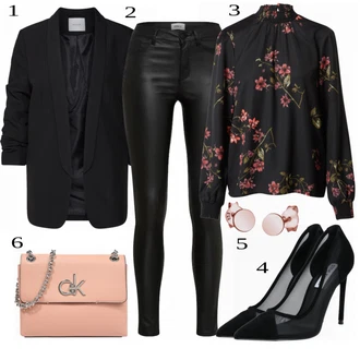 Outfit s Modrá Bota Na Podpatku Steve Madden "Super hezký Outfit pro kancelář"