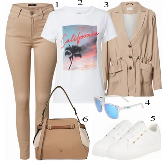 Outfit s Teniska GANT "Skvělý vzhled pro jaro"