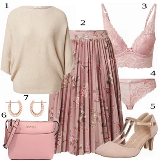 Outfit s Šedá/Béžová Prsatější střih podprsenky/Pánské boty ve velikosti 11/Kojící podprsenka Lascana "Skvělý vzhled pro jaro"