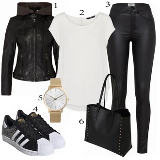 Outfit s Nízká bota na podpatku/Teniska/Zimní bota Adidas Originals "Skvělý vzhled pro volný čas"