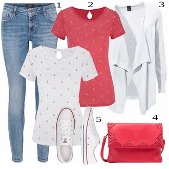 outfit mit Bela Superga Converse "Tvoj cool outfit"