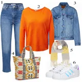 Kombinování Halenek & Tunik s Šálami image