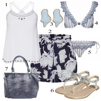 Outfit s Sandály Buffalo "Top ARIEL"