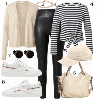 outfit mit Bela Superga Reebok Classic "1"