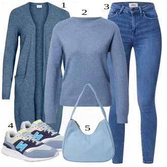 Outfit s Teniska New Balance "Ulice Styl Outfit"