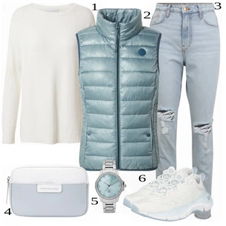 outfit mit Siva Superga Reebok Classic "1"