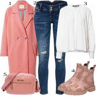 Outfit sa Bež Čizmica LEMON JELLY "Savršeno za jesen"