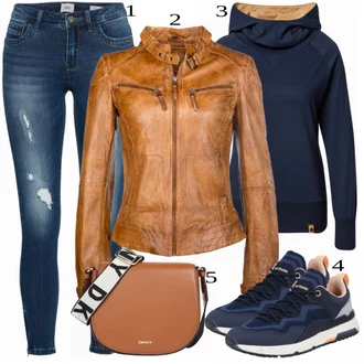 outfit mit Črna Superga Dockers by Gerli "1"