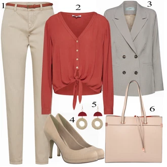 Outfit s Bota Na Podpatku Tamaris "Trendy"