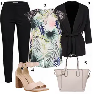 S páskem Outfit s Černá/Tmavě modrá/Tmavě šedá Kožená bunda pro muže/Oversize Sako/Blůzové Sako/Pletený Sako/Blejzrové Bund/Dlouhý Sako/Elegantní Sako/Kožená bunda/Boyfriend Sako/Kožená Pánská Bund/Krátké Sako/Teplákový blejzr Sisters Point "Trendy"