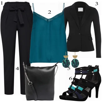 Outfit s Bota Na Podpatku Tamaris "Trendy Vzhled"