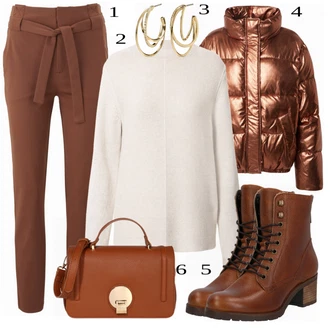 Outfit s Šněrovací Kotníková Bota Bullboxer "Příležitostný Business Look"