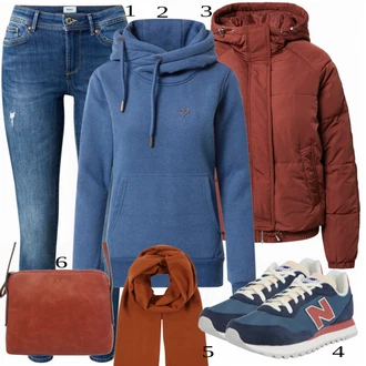 Outfit sa Siva Tenisica New Balance "Tvoj otmjeni outfit"