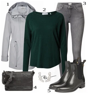 Outfit sa Crna Čizmica LEMON JELLY "Tvoj udoban outfit"