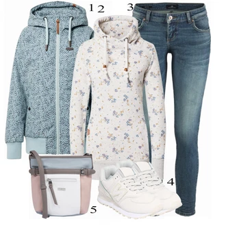 Outfit sa Siva Tenisica New Balance "Tvoj udoban outfit"