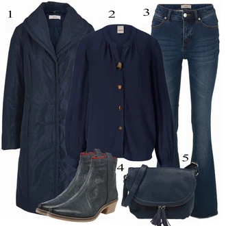 Zimske Outfiti mit Črna Bluza & Tunika Heine "Tvoj zimska outfit"