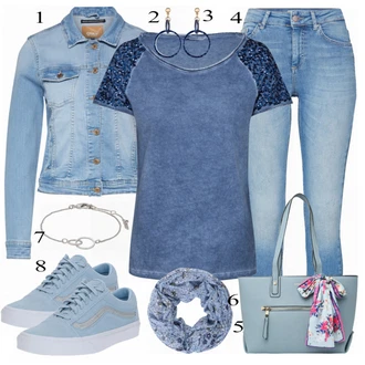 Outfit s Teniska Vans "Vans Tenisky"