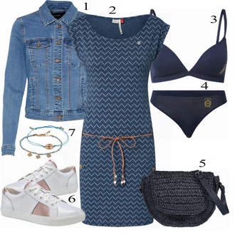 Outfit s Šedá Teniska Timberland "Ležérní Outfit"