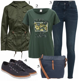 Outfit s Nepromokavé Bund Only "Ležérní Outfit"